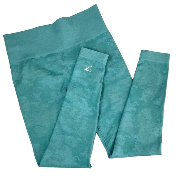 Gymshark Adapt Animal Seamless Legging Green Small - Picture 15 of 16